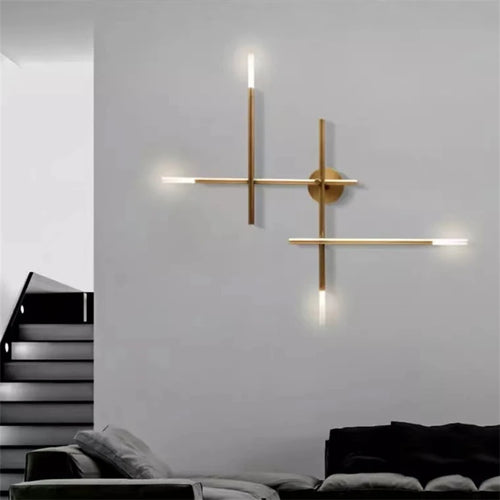 applique murale en cuivre design minimaliste pour intérieur élégant - vue 7 sur 8