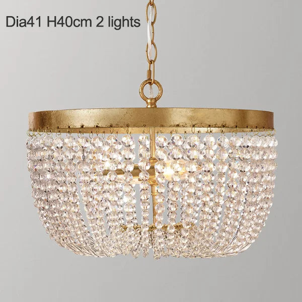 suspension vintage en cristal style industriel pour intérieur élégant - vue 14 sur 14