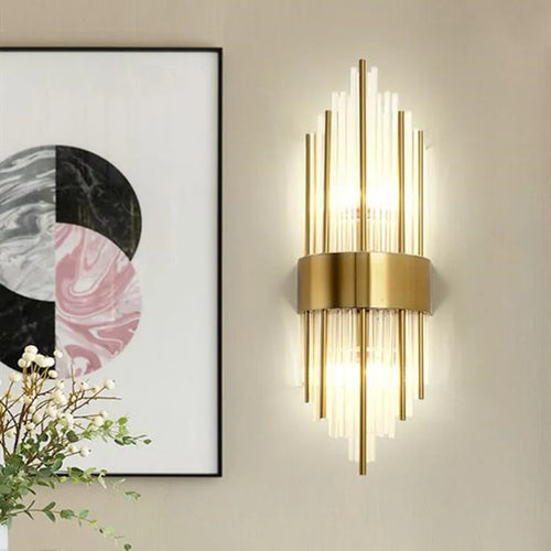 applique murale en cristal pour décor créatif rétro et moderne - vue 3 sur 20
