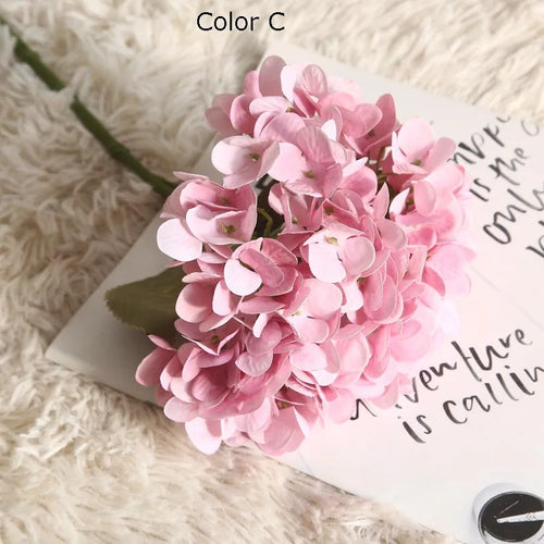 bouquet d'hortensia artificiel séché pour décoration de mariage - vue 14 sur 14