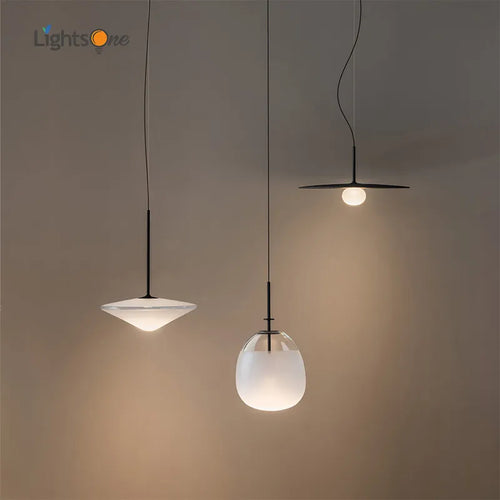 Suspension à tête unique en verre - vue 2 sur 8