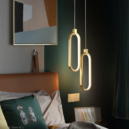 suspension LED design nordique moderne pour intérieur - vue 2 sur 10