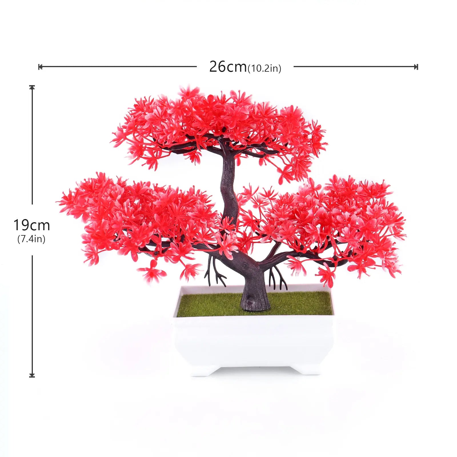 plante artificielle en pot pour décoration de bureau et jardin - vue 23 sur 45