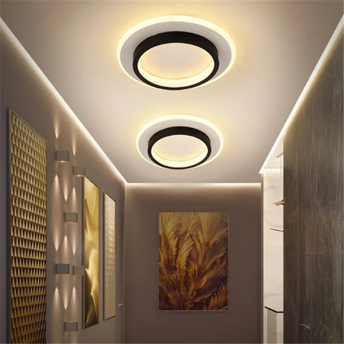 plafonnier led moderne pour intérieur et bureau élégant - vue 2 sur 10