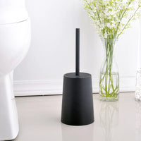 brosse de toilette moderne avec couvercle et design élégant