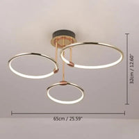 lustre circulaire moderne et luxueux pour éclairage intérieur