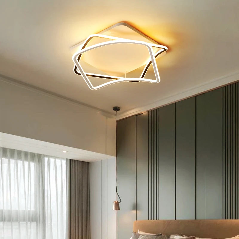 lustre led créatif pour éclairage intérieur moderne - vue 3 sur 8