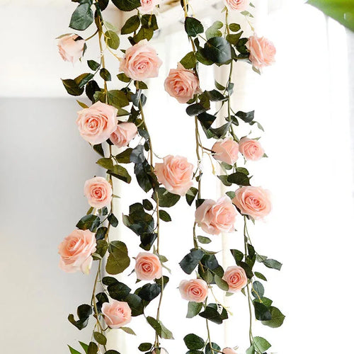 guirlande de lierre artificielle en soie pour mariage décoratif - vue 2 sur 9
