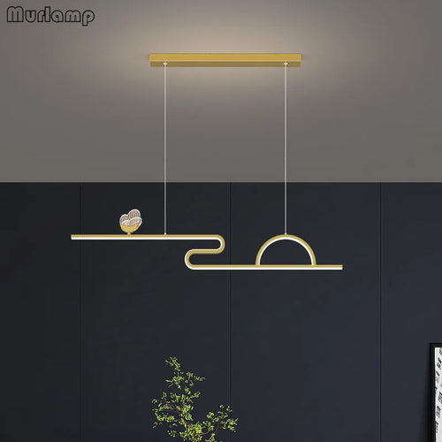 plafonnier led moderne pour un éclairage créatif intérieur - vue 2 sur 12
