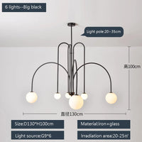 suspension moderne design postmoderne pour intérieur élégant
