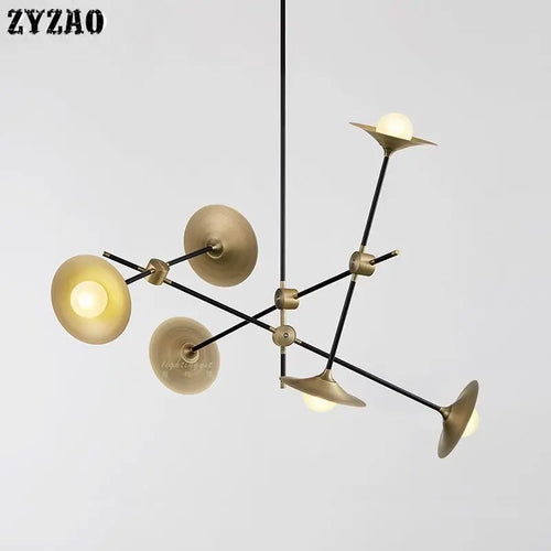 suspension postmoderne nordique design pour éclairage intérieur décoratif - vue 2 sur 10