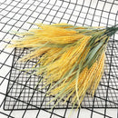bouquet de fleurs artificielles épis de blé pour décoration automnale