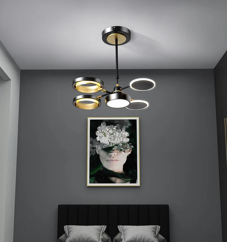 plafonnier nordique design élégant pour décoration intérieure moderne - vue 6 sur 14