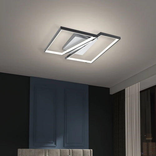 plafonnier led en aluminium éclairage décoratif pour intérieur - vue 4 sur 14