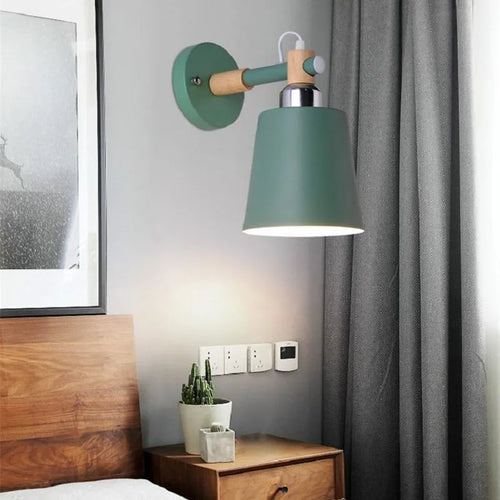 applique murale macaron design moderne pour led luminaires décor luminaria - vue 9 sur 9