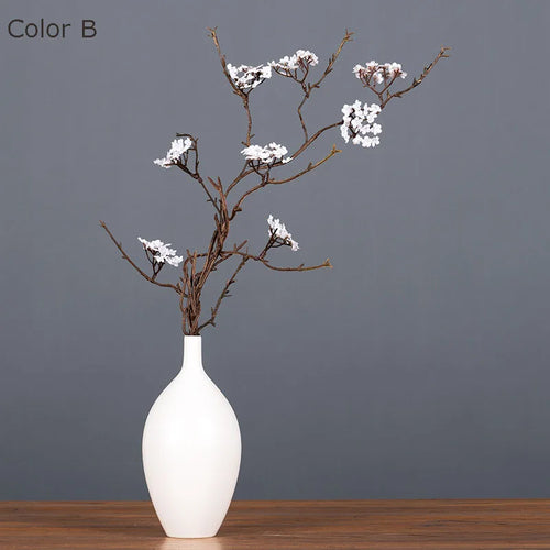 branche de fleurs artificielles de cerisier pour décoration automnale - vue 10 sur 17