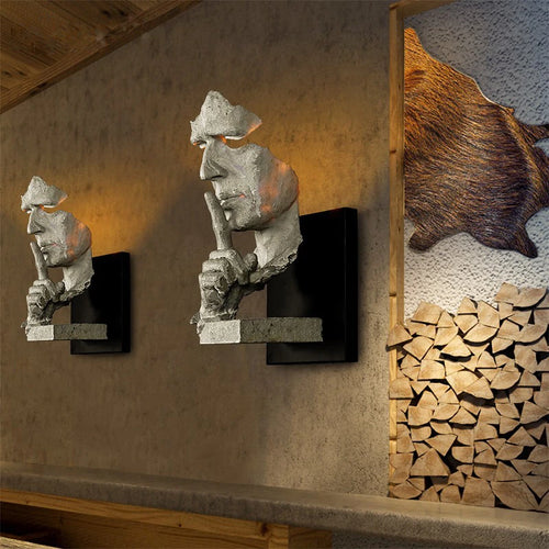 applique murale rétro led pour décoration intérieure bar allée - vue 3 sur 9