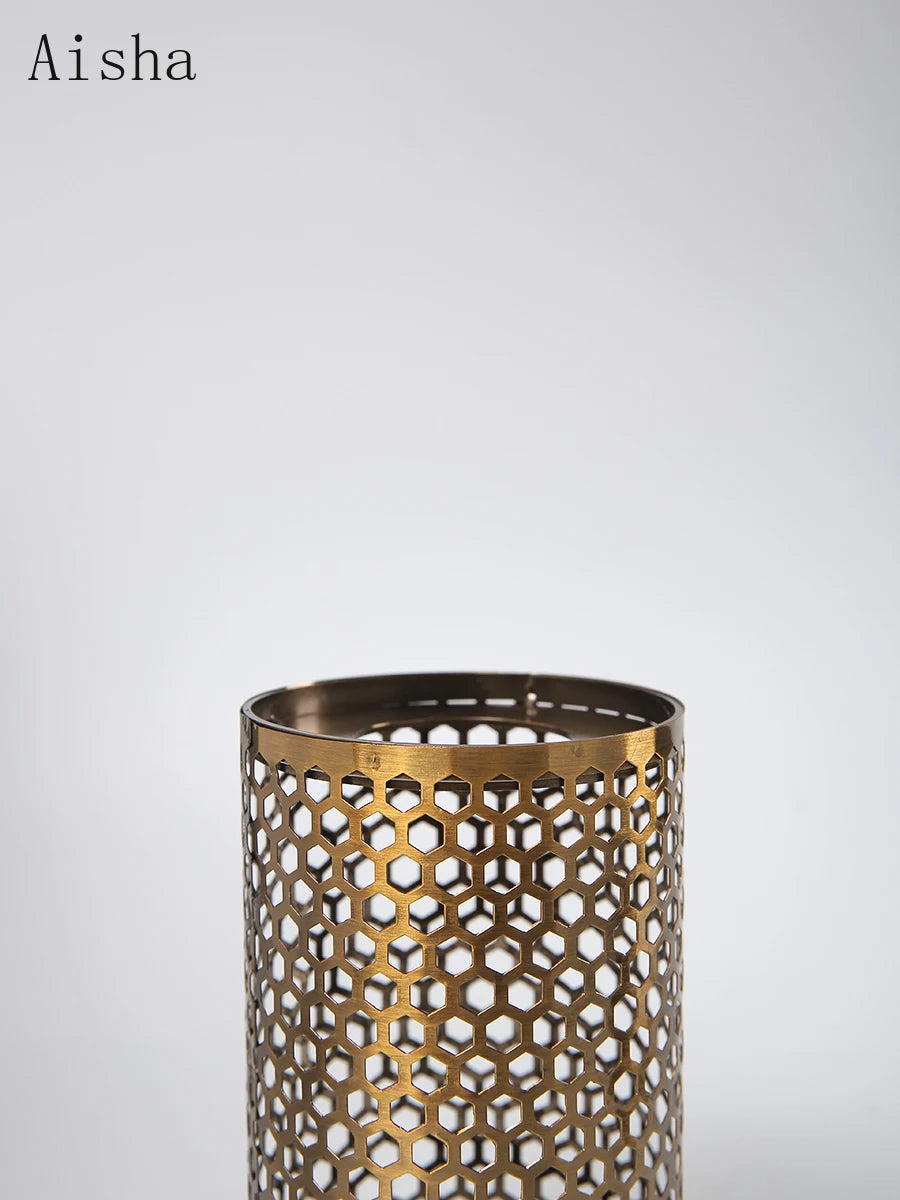 applique murale moderne double tête en verre rétro avec lumière créative - vue 5 sur 6