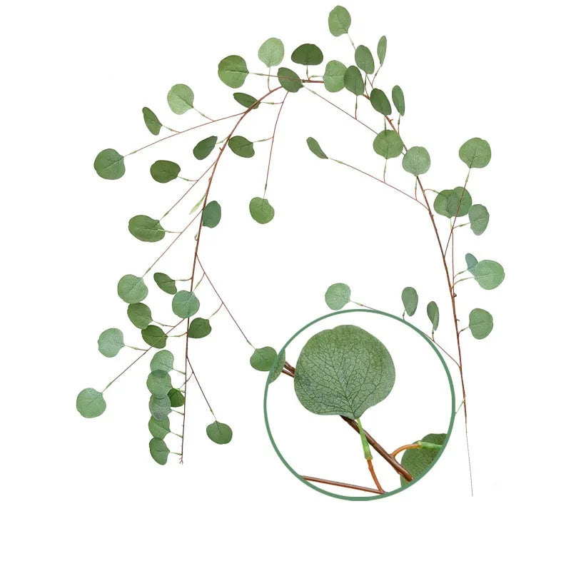 guirlande d'eucalyptus artificiel pour décoration de mariage et table - vue 12 sur 23