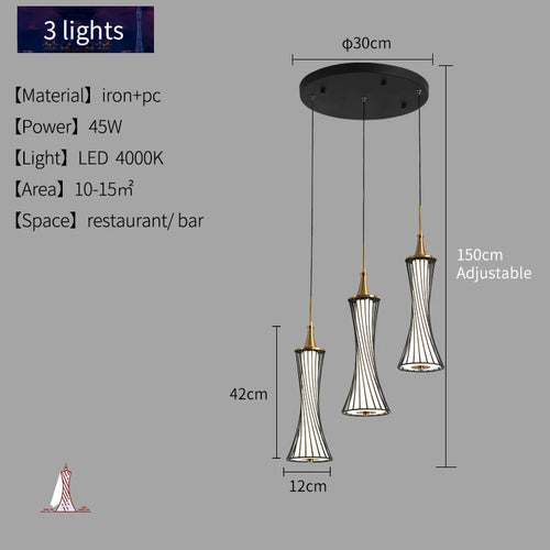 lustre moderne led en cristal pour décoration maison - vue 12 sur 11