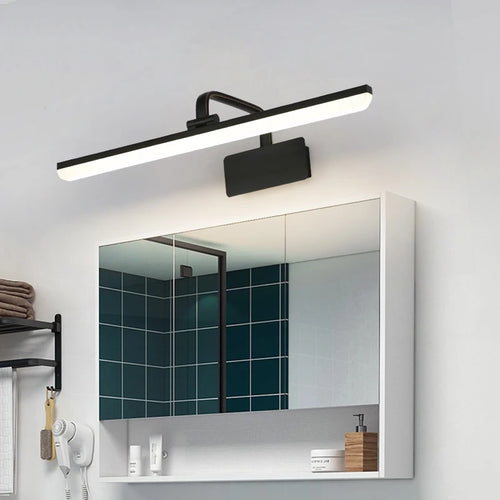 applique murale led moderne pour éclairage miroir décoratif - vue 2 sur 9