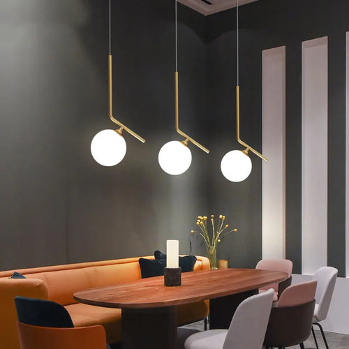 suspension moderne à bulles design créatif en verre pour décoration élégante - vue 5 sur 8