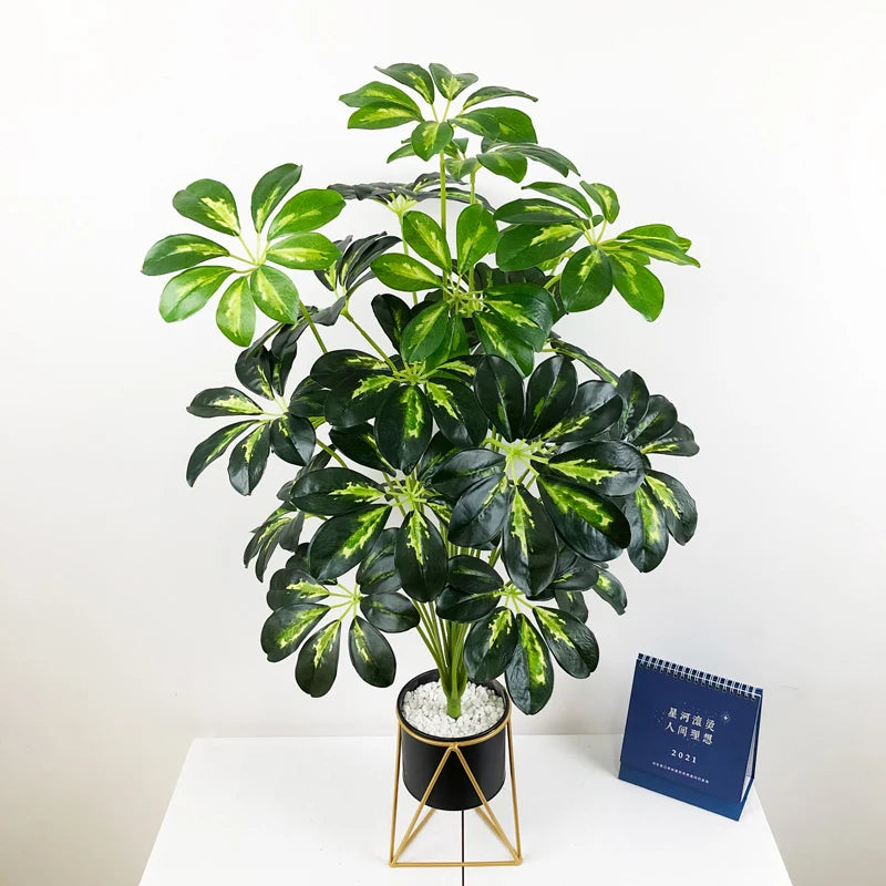 plantes tropicales artificielles monstera feuillage décoratif pour intérieur extérieur - vue 1 sur 21
