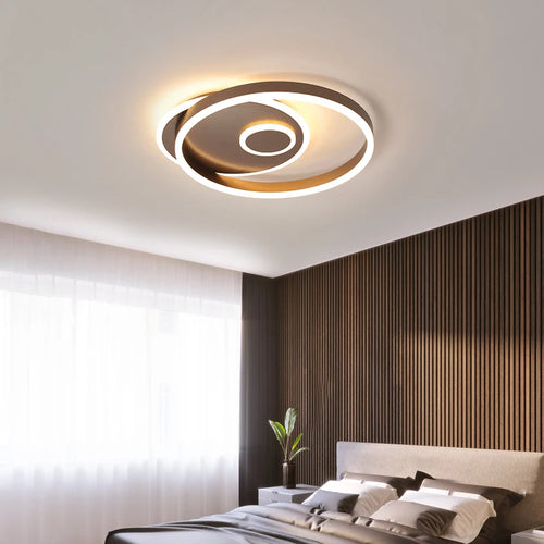 plafonnier led ultra fin pour décoration intérieure élégante - vue 6 sur 14
