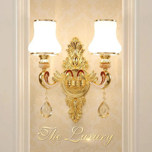 applique murale en cristal design moderne pour intérieur élégant - vue 6 sur 22