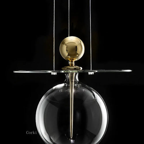 suspension en verre design nordique pour intérieur décoratif - vue 7 sur 8
