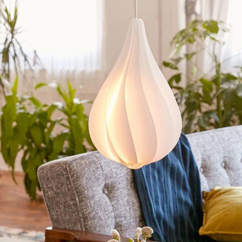 suspension design goutte d'eau style nordique créatif - vue 3 sur 8