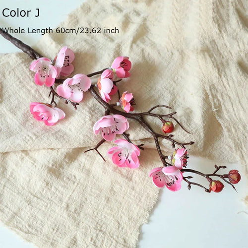 branche de fleurs artificielles de cerisier pour décoration automnale - vue 9 sur 17
