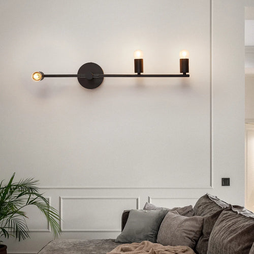 applique murale led maison intérieur éclairage fond ampoule e27 - vue 6 sur 10