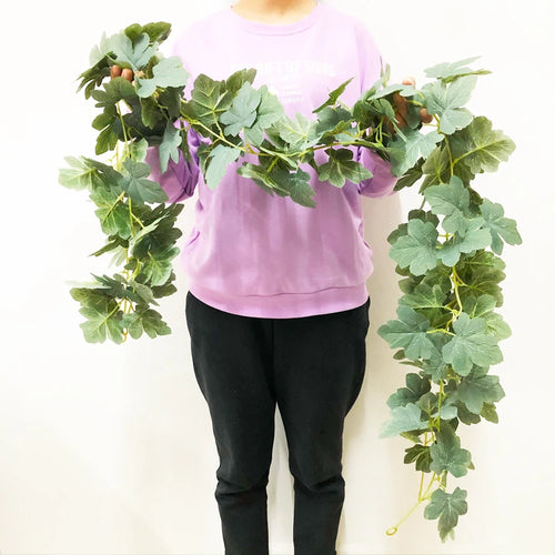 plantes artificielles suspendues en rotin pour décoration intérieure et extérieure - vue 2 sur 8