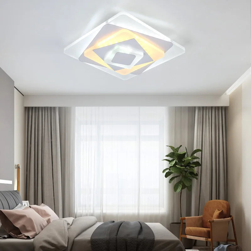 projecteur led intégré style chinois monté en surface - vue 3 sur 9