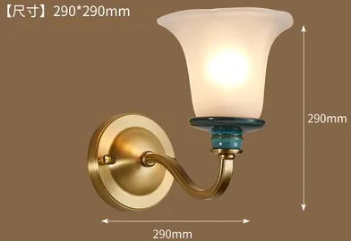 lustre en céramique et cuivre pour une ambiance moderne et simple - vue 14 sur 15