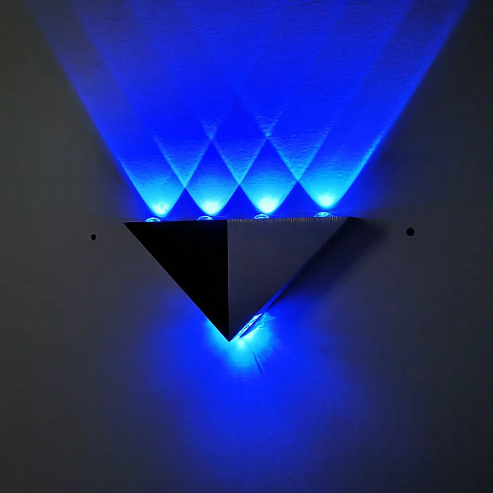 applique murale led double têtes brossée pour couloir et salon - vue 12 sur 13