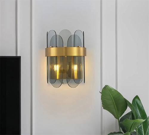 applique murale led nordique en verre design créatif et moderne - vue 3 sur 8