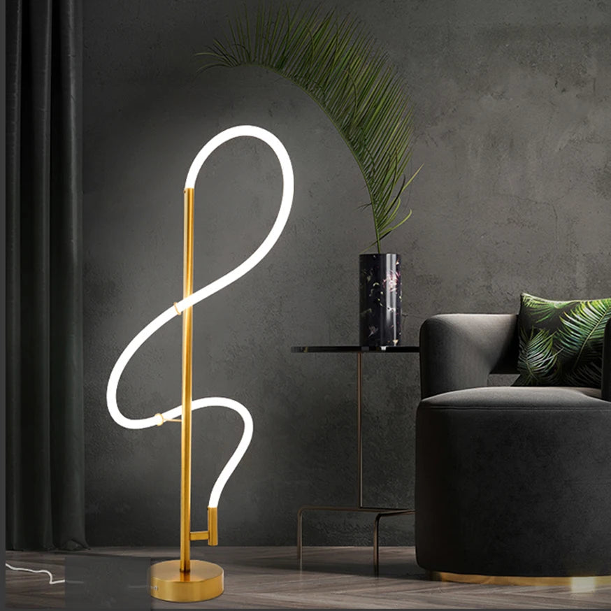 LED postmoderne musique Notes LED lumière lampadaire foyer étude - vue 6 sur 21