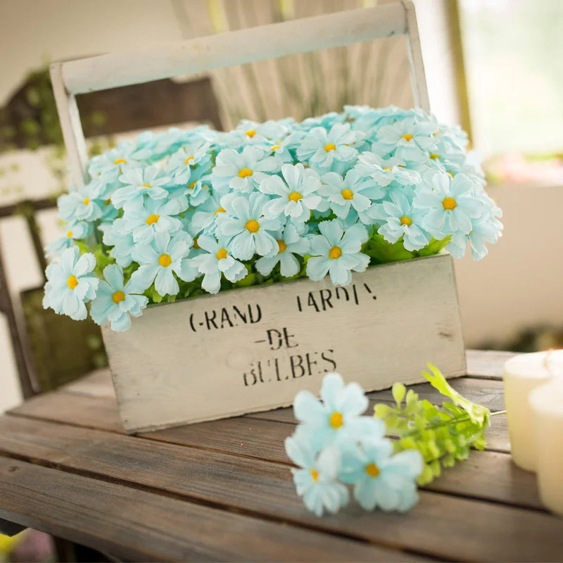 bouquet de fleurs artificielles marguerite pour décoration automnale - vue 5 sur 11