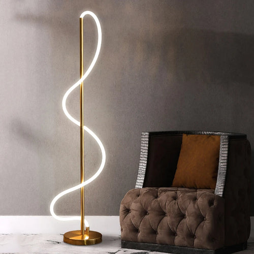 LED postmoderne musique Notes LED lumière lampadaire foyer étude - vue 6 sur 21