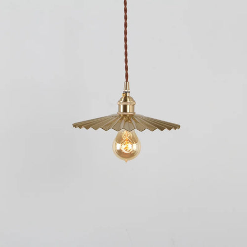 suspension design japonaise en laiton pour intérieur moderne - vue 2 sur 7
