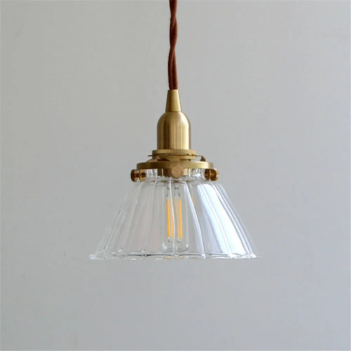 loft industriel led suspension lumière rétro laiton verre suspension antique droplight - vue 9 sur 8