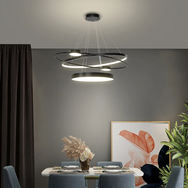 lustre moderne en cristal éclairage créatif et luxueux - vue 3 sur 6