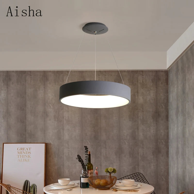 suspension LED design pour un éclairage d'ambiance élégant - vue 3 sur 8