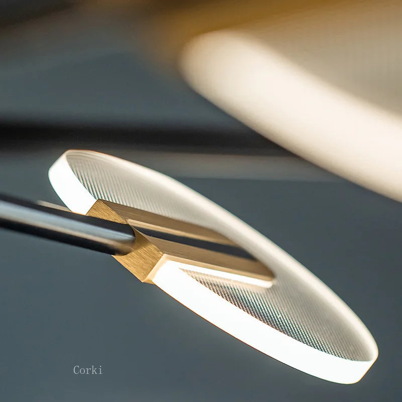 lustre moderne en acrylique design nordique pour une décoration élégante - vue 4 sur 10