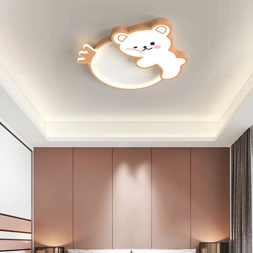 plafonnier ours mignon pour intérieur et décoration enfant - vue 5 sur 10