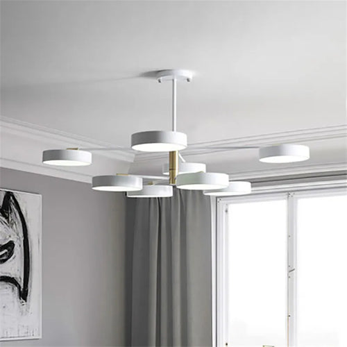 lustre led moderne nordique simple pour décoration intérieure - vue 3 sur 11