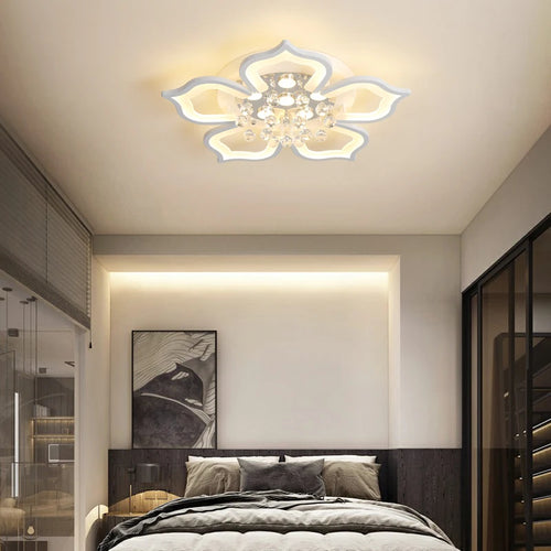 plafonnier led créatif creux sculpté luxueux luminaire intérieur décoration - vue 6 sur 10
