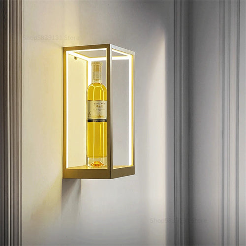 applique murale led moderne cube créatif décoration murale - vue 3 sur 7
